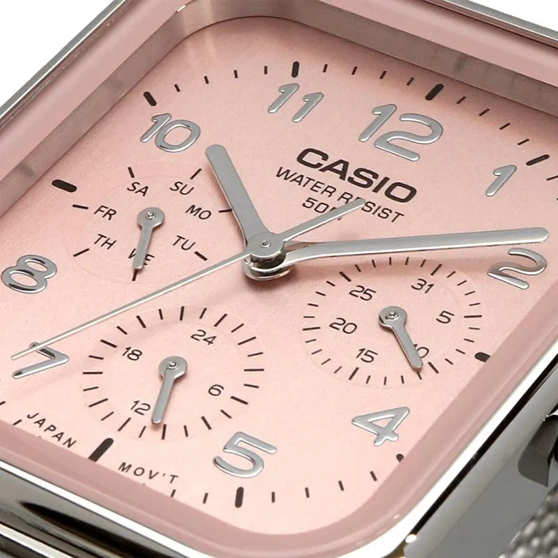 Casio Multifunction Mesh Band Men's Watch- MTP-M306M-4AV